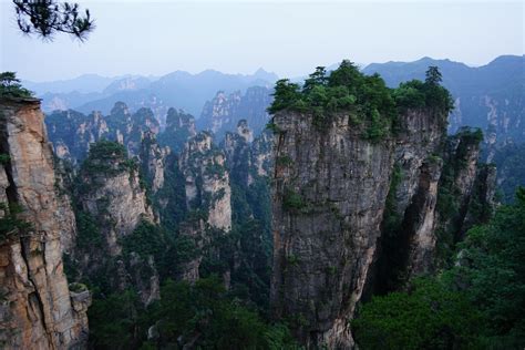are tianzi mountains china inhabited